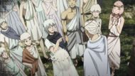 The wedding ceremony of Litch and Tetia in Black Clover (Image Source: Studio Pierrot)